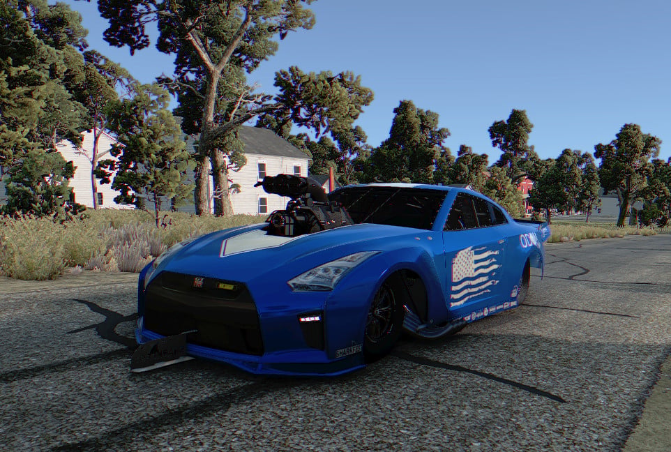 Nissan GTR R35 Drag